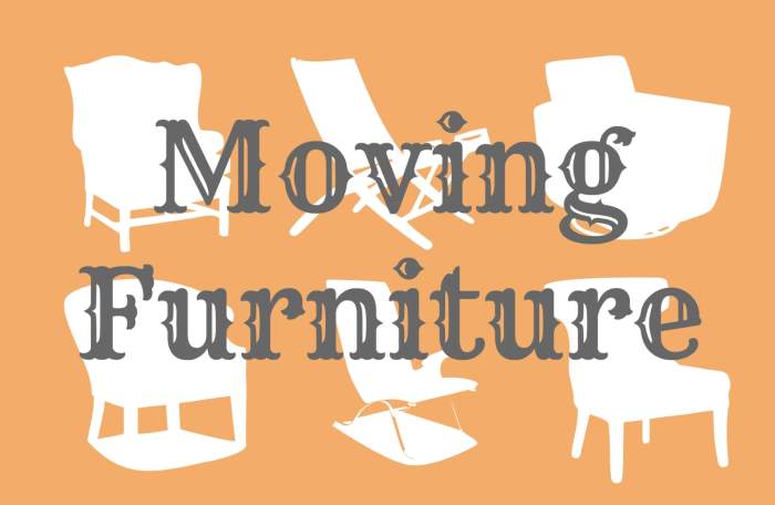 Moving furniture