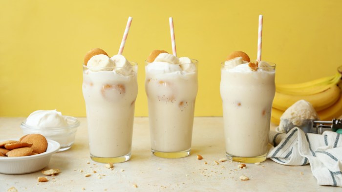 Banana Pudding milkshake near me